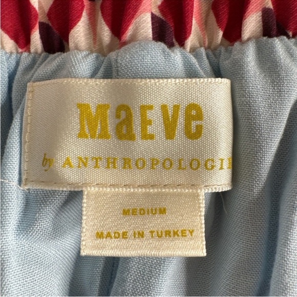 ANTHROPOLOGIE MAEVE Geometric Print
Pleated Midi Skirt, Size M. - Picture 11 of 15